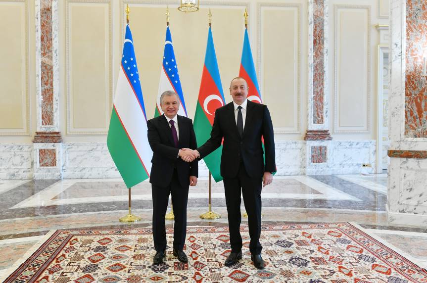 Ilham Aliyev gave interview to Uzbekistan National News Agency