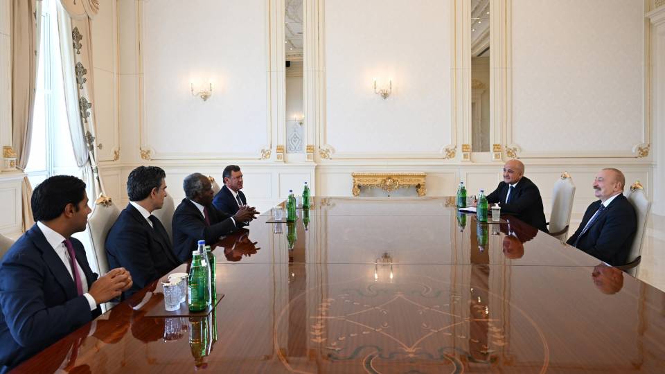 Ilham Aliyev received head of Global Infrastructure Partners