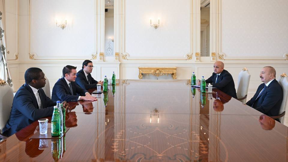 Ilham Aliyev received Chief Executive Officer of Brookfield Asset Management