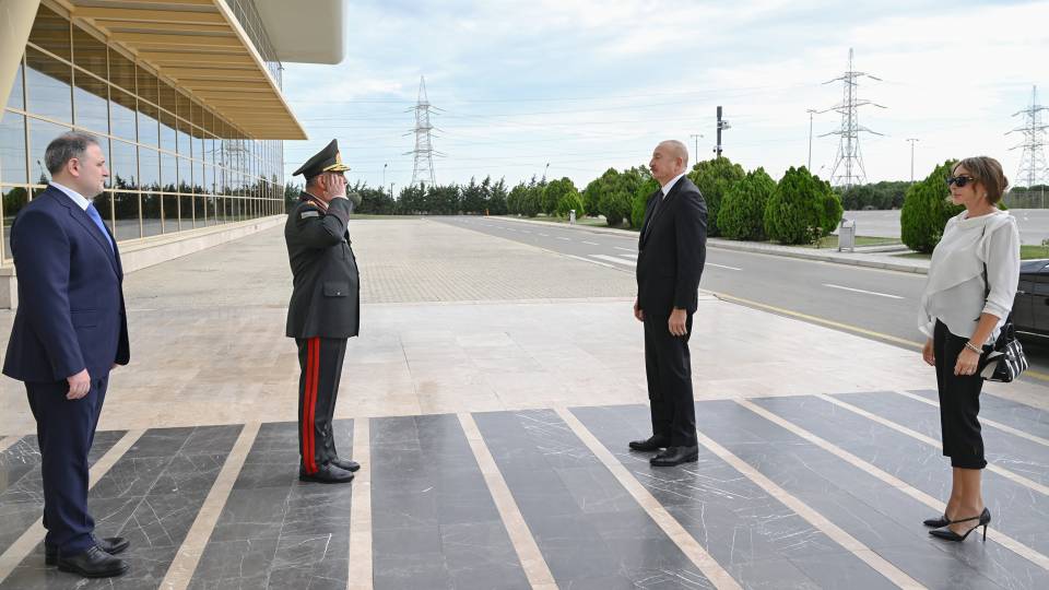 Ilham Aliyev visited ADEX 2026 and Securex Caspian exhibitions