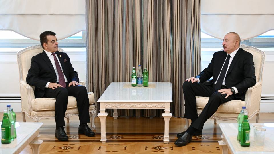 Ильхам Алиев принял генерального директора ИСЕСКО